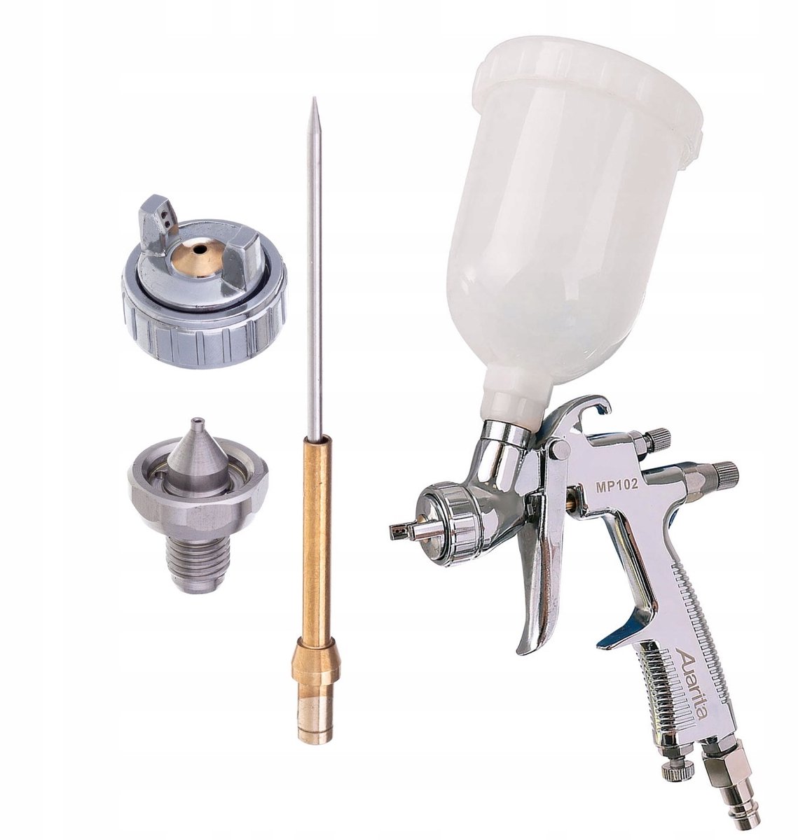 Auarita Mini LVMP-spray 0,8 / 1,0 mm, tank van 250 ml