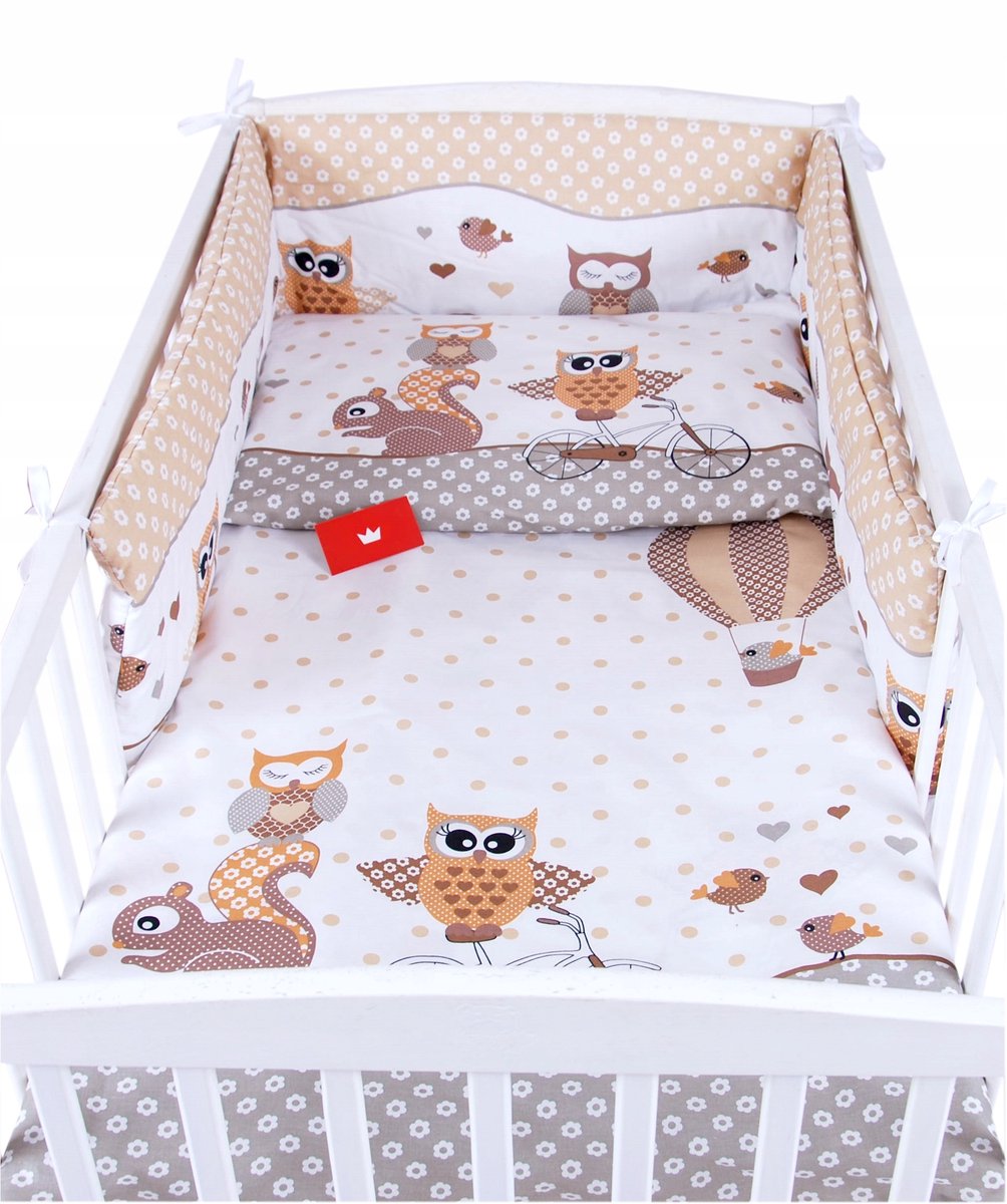 BabyLux Kinderbed dekbedovertrekset 3-delig katoen 120x90cm