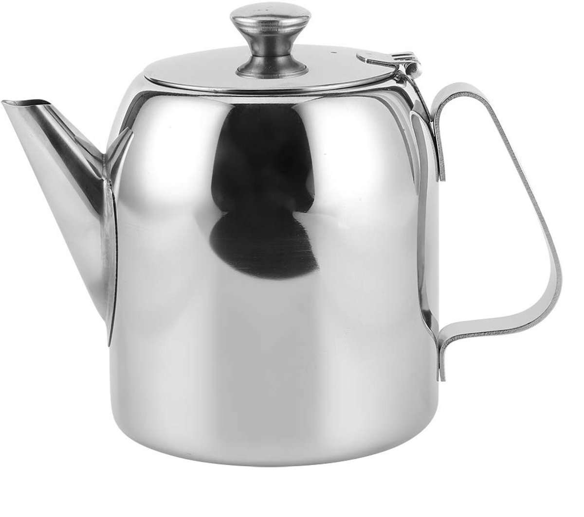 Dailygoods- Theepot Roestvrij staal - Koffiepot - Waterkoker - 850 ml - 500 ml - Spiegelpolijstend oppervlak