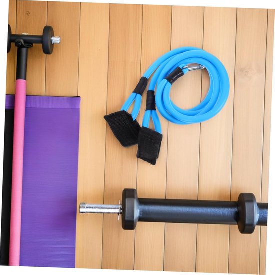 Weerstandstrainer Elastisch Touw - Armkracht Band - Swing Verbetering - Verstelbare Spanning - 105 cm Lengte - Hemelsblauw — afbeelding 3