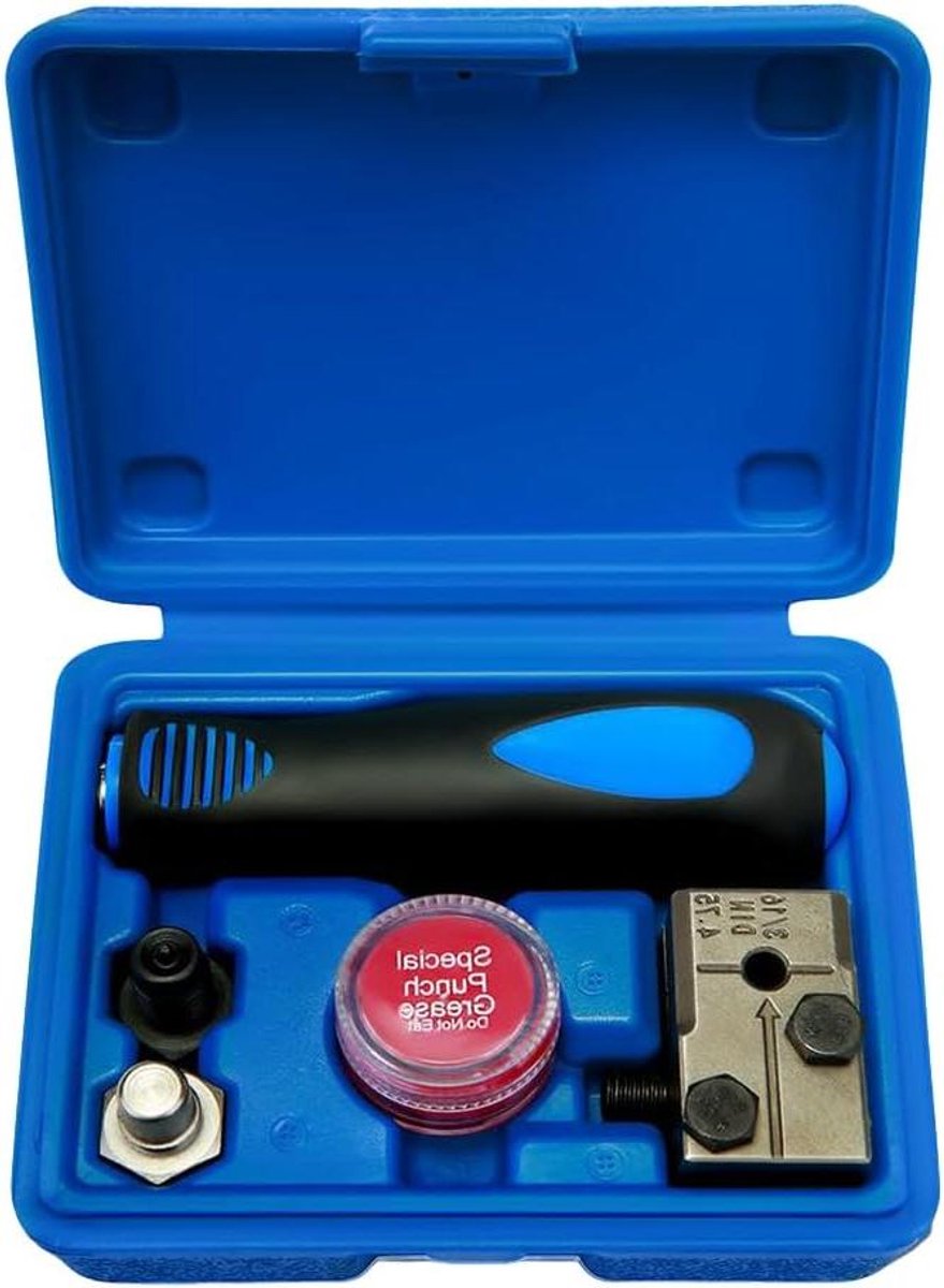 Felsgereedschap Set - Remleiding Gereedschap - Leidingen Bewerken - Dubbele Fels - 3/16 Inch - Blauw