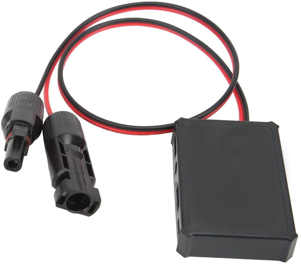 Zonnepaneel Adapter - Krachtcentrale Kabel - Energie Opladen - Meerdere Poorten - 10AWG Koper - Zwart