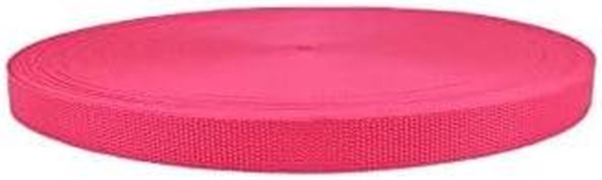 Polypropyleen Band - Tasriem Gordel - Tassen Maken - Hoge Scheurvastheid - 5 Meter - Roze