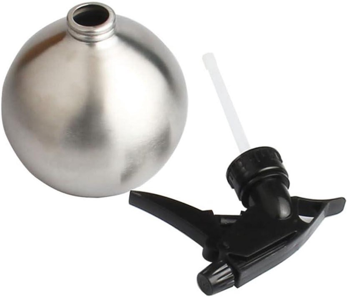 Metalen Gieter - Bloemen Waterkoker - Planten Verzorgen - Handpers Ontwerp - 350ml Capaciteit - Zilver