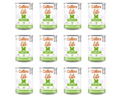 Calibra Life - Hondenvoer Nat - Sensitief - Konijn - 12x400g