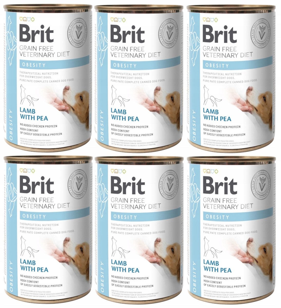 Brit Brit Vet Dieet - Hondenvoer - Obesitas - Lam & Erwten - Graanvrij