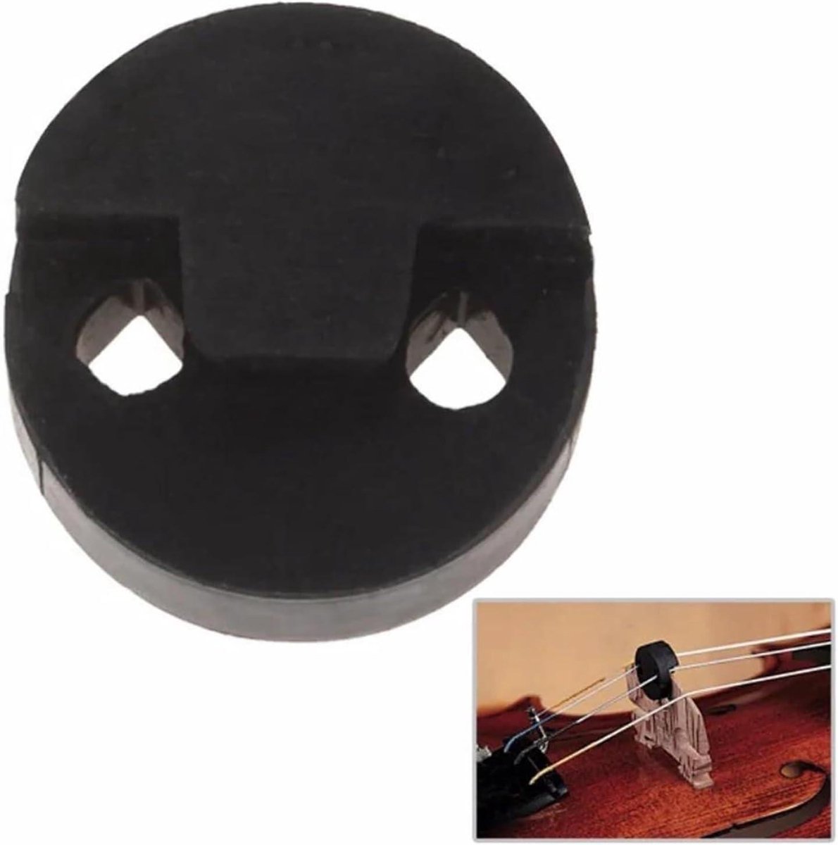 Viool Dempers - Rubber Mutes - Geluidsverzwakking - Effectieve Demping - 5 Stuks - Roze