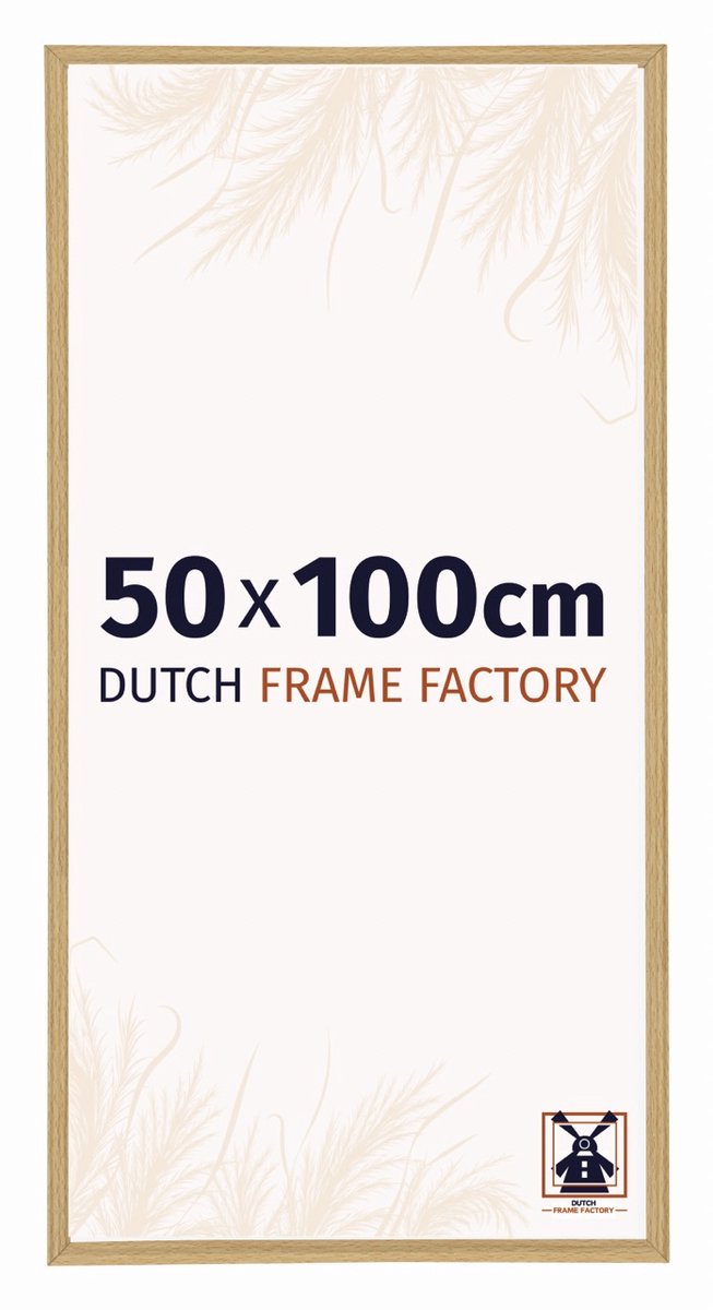 Dutch Frame Factory Fotolijst 50x100 cm - Kunststof - Beuken Licht - Angers