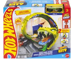 Hot Wheels Kronkelende Slang in de Aanval Racebaan