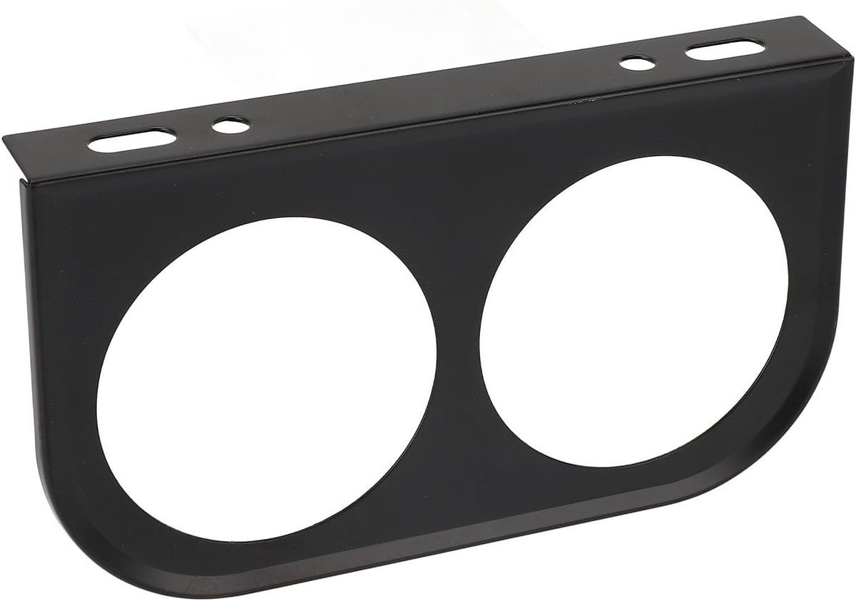 Auto Meter Houder - Instrumentenpaneel Beugel - Dashboard Installatie - Universele 52MM Pasvorm - 2 Inch Diameter - Zwart