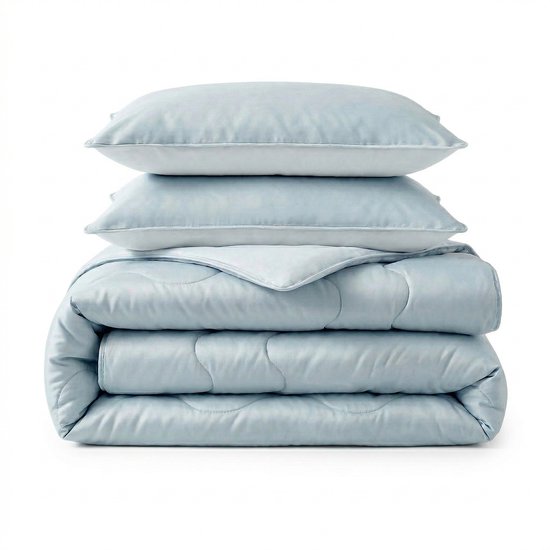 Sleeptime Verkoelend Dekbed zonder Overtrek - Wasbaar Dekbed - Inclusief Slopen - 200x200 - Blauw