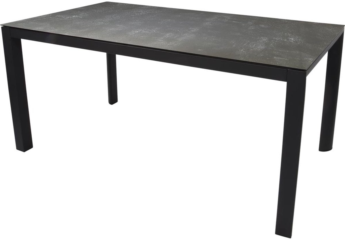 Lesli Living - Tuintafel Mojito - Antraciet - 160x90x74cm