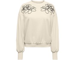 ONLY - ONLBROOKE L/S O-NECK DETAIL SWT - Dames - Sweaters