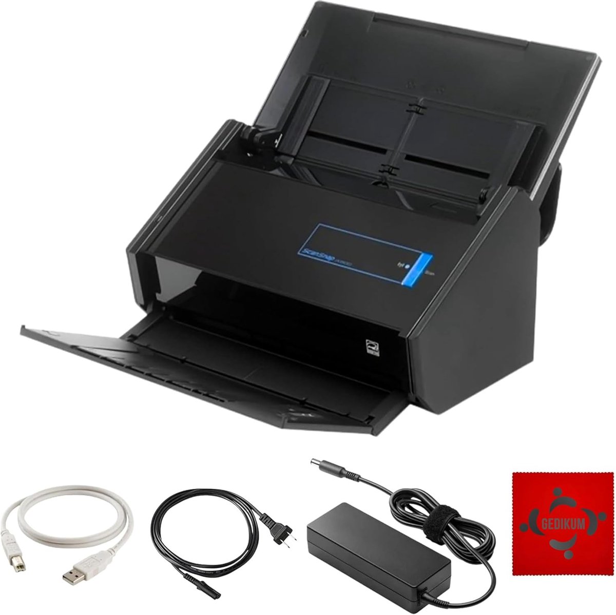Documentscanner Snel - Documenten Foto's - Efficiënt Scannen - Automatische Duplex Scan - 50 Paginas Minuut - Zwart