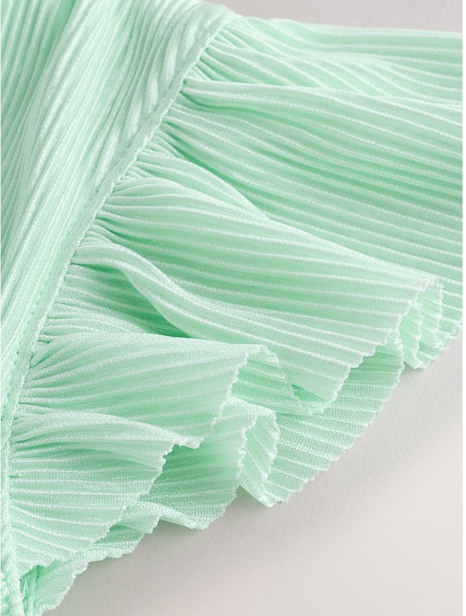 Next - Meisjes - Plissé Jumpsuit - Groen