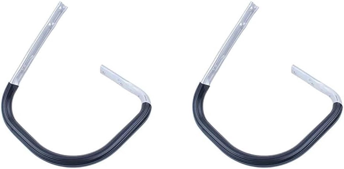 Voorste Handvat - Gebogen Stang - Kettingzaag Gebruik - Stabiele Grip - 33 x 31 x 5 cm - Zwart