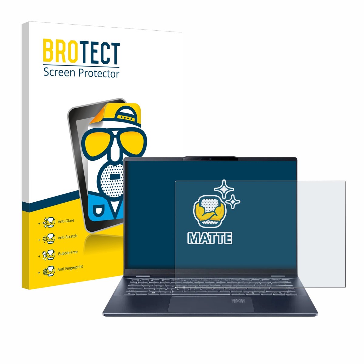 BROTECT - Screenprotector voor Acer Swift 14 AI OLED - Folie Beschermfolie matte