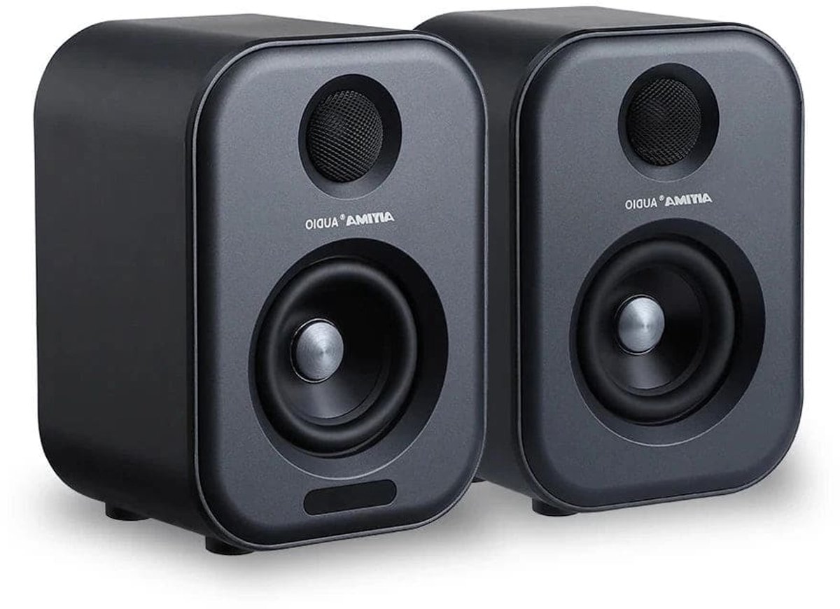 Aiyima - S400 - Luidspreker - Luidsprekerkabels - Speaker - Speakers voor PC - 80W - 45Hz-20KHz - 4-8 Ohm - Zwart