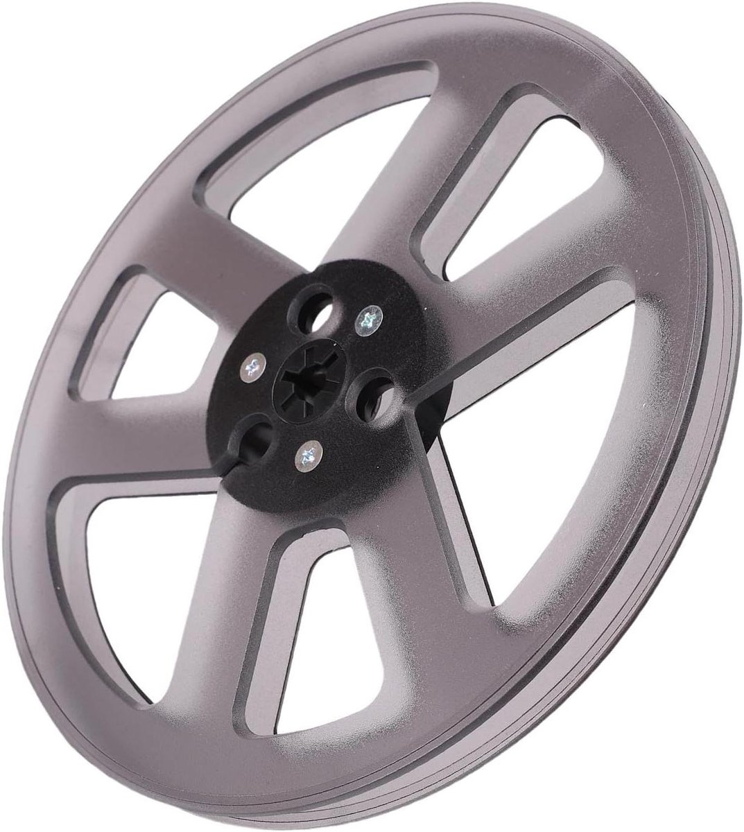 Take Up Reel, 7 Inch 6 Gaten NAB Flens Lege Opname Geluidsspoel met Luchtbestendige Gaten voor Studer Reel to Tape Recorder (GRAY)
