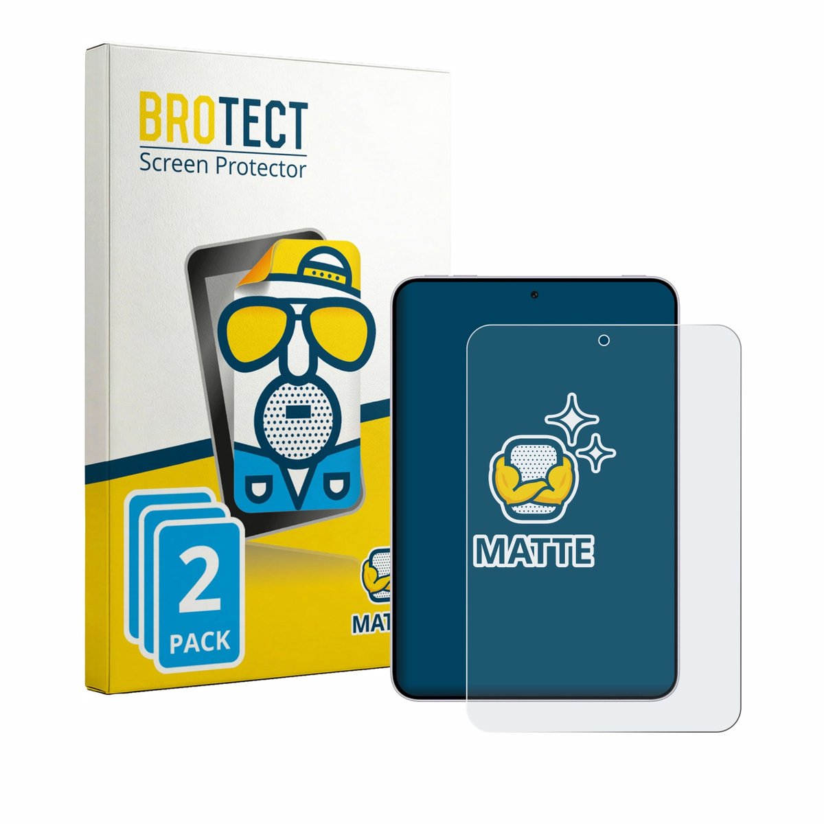 BROTECT - Screenprotector voor Oppo Pad Mini - Folie Beschermfolie matte 2 Stuks