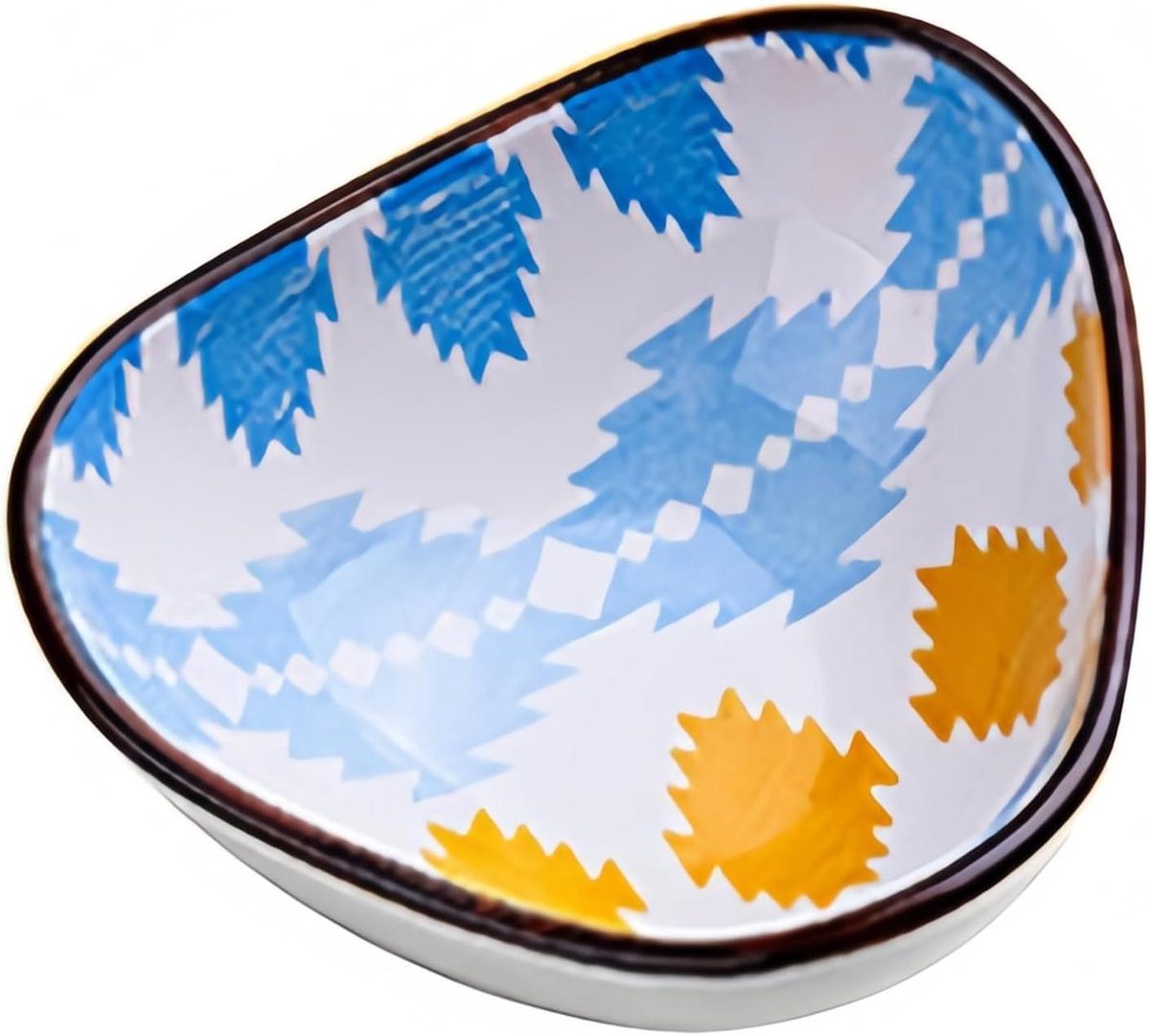 Kommen Set - Dipschaaltjes - Sauzen Serveren - Bohemian Design - 12cm Breed - Geel