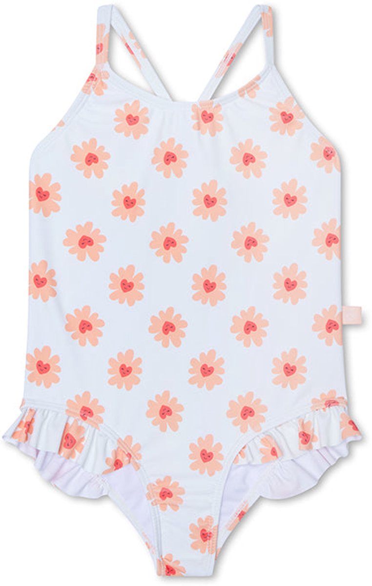 Swim Essentials | Meerkleurig Bloemen Meisjes UV Badpak - Maat 62/68