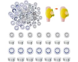 Dailygoods - 60Pcs Spinning Nail Charms - Creatieve 3D Nail Art voor DIY Sieraden