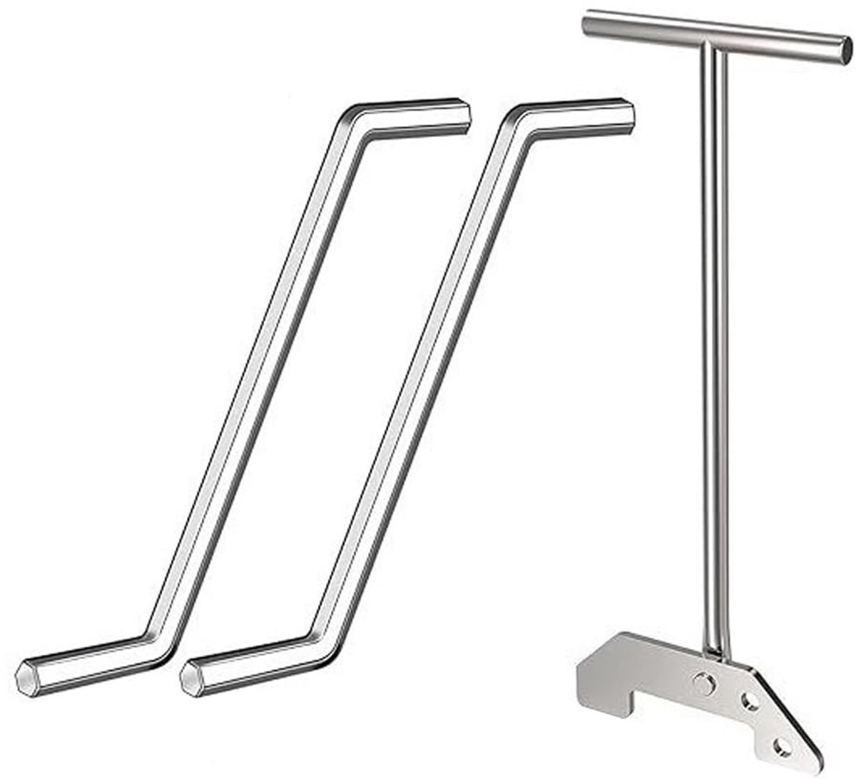 Dailygoods- Sleutelset voor Afvalverwijderaars - Sleutel voor Ontstoppen - Duurzaam Staal - Keukengereedschap - Efficiënte Reparatie - Geschikt voor Dagelijks Gebruik - Moersleutel
