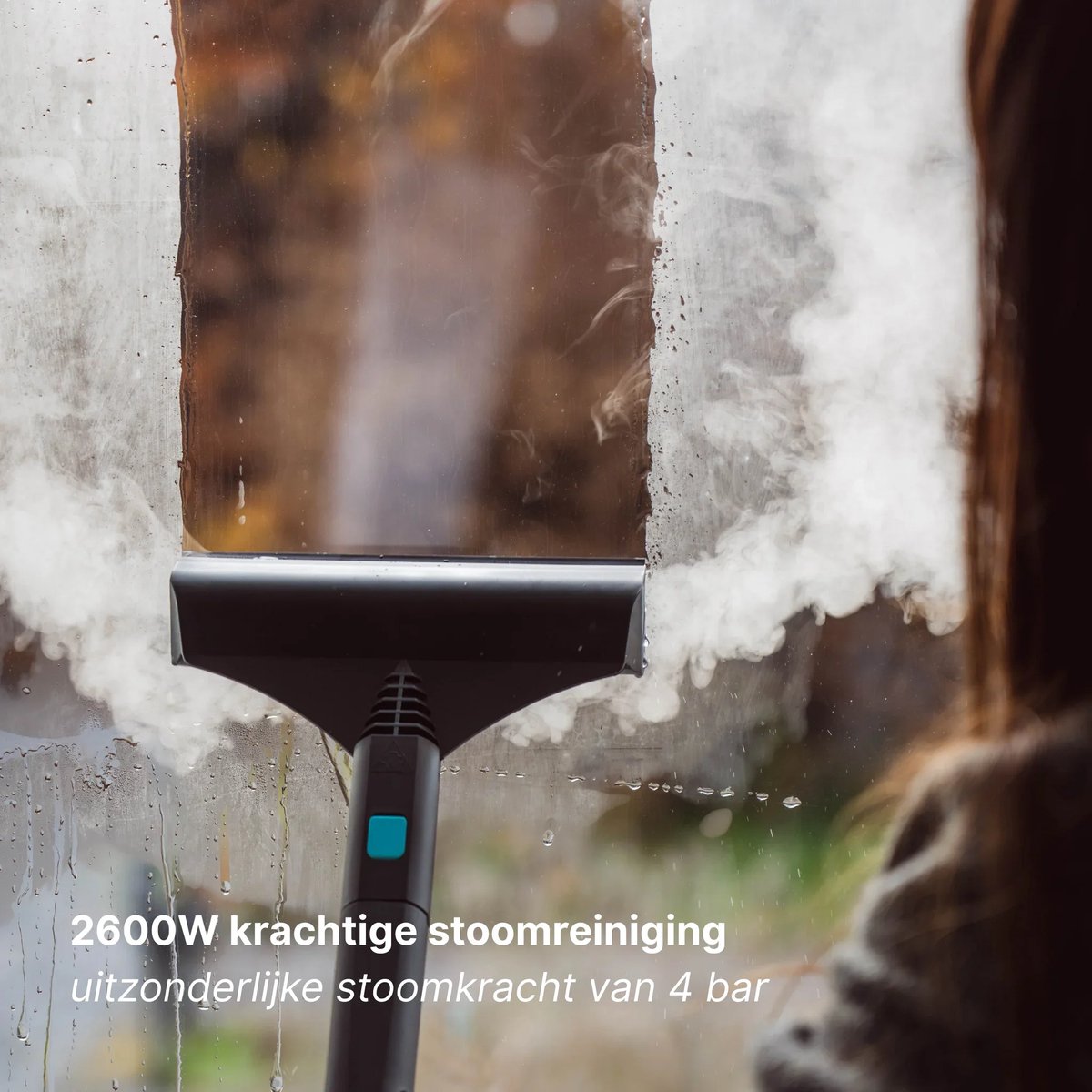 Sophitech Stoomreiniger - 2600W - 30s Opwarmtijd - 4 Bar Krachtige Stoom - 2.5L Watertank - 140°C Dieptereiniging - Handstomer & Vloerstomer - Inclusief 20 Accessoires thumbnail 4