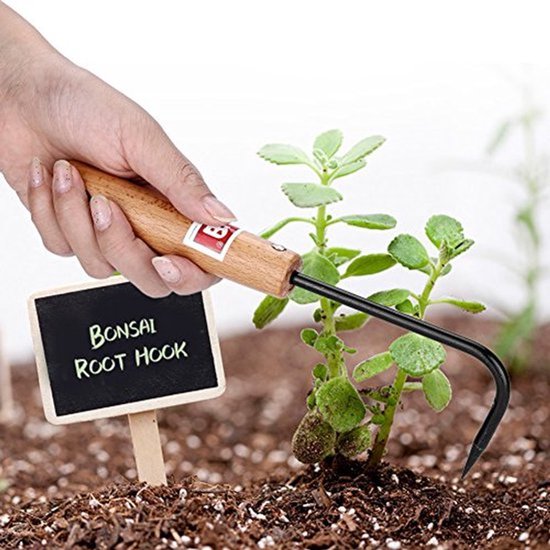 Dailygoods- Bonsai-haak Stevige Mangaanstalen Wortelhaak van Dailygoods — afbeelding 2