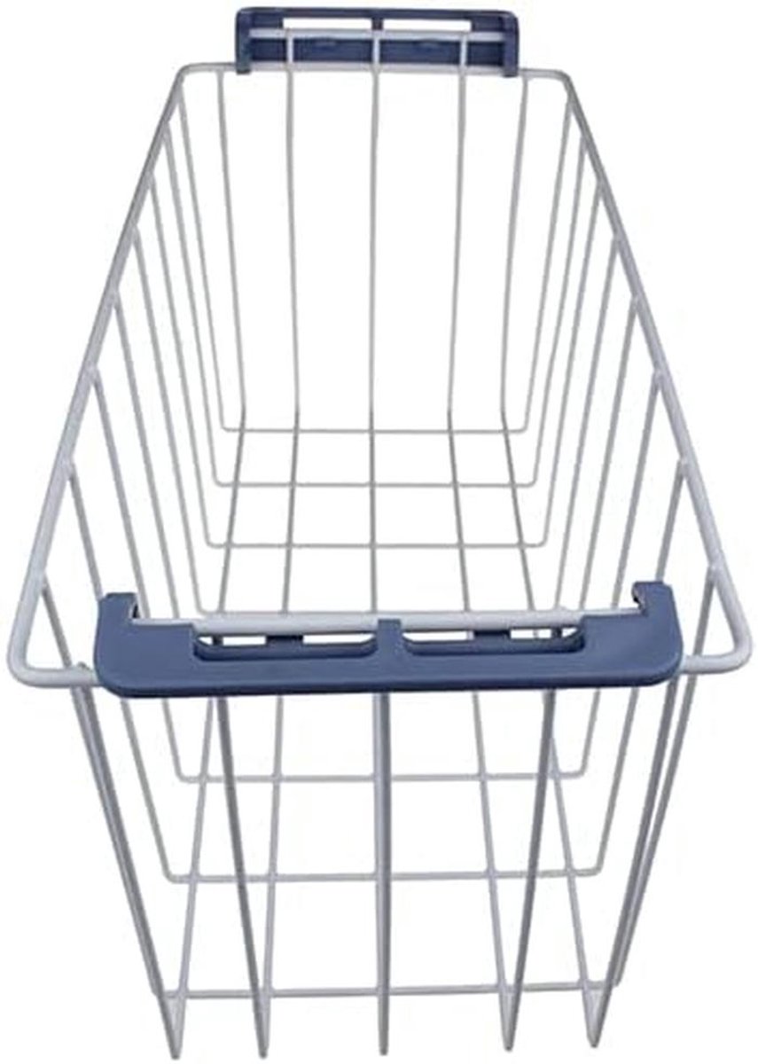 Vriezermand - Vrieslade mand - Voedsel organiseren - Specifiek model - 497x121x210 mm - Wit