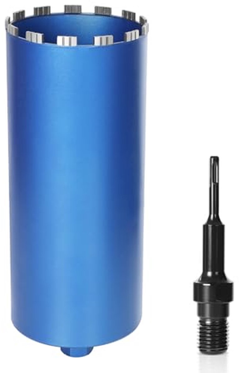 Diamantboorkroon Kernboor - Gereedschap Boor - Materiaal Boren - Nat Droog Gebruik - 172 mm - Blauw