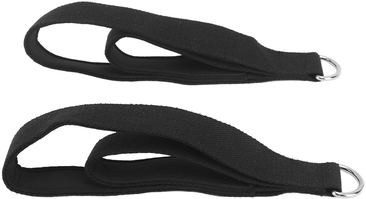 Dailygoods- Pilates-riemen Duurzaam - Antislip - Verstelbaar - Dubbele Lus - D-ring - Thuisgymnastiek - Oefenbanden