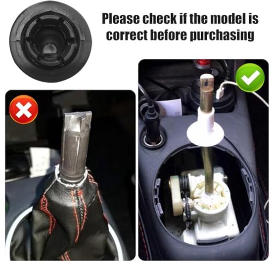 Universele 5 Versnellingen Handmatige Versnellingspook Knop voor Auto van universele — afbeelding 3