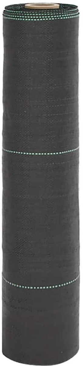 vidaXL - Worteldoek - 0,5x100 - m - PP - zwart