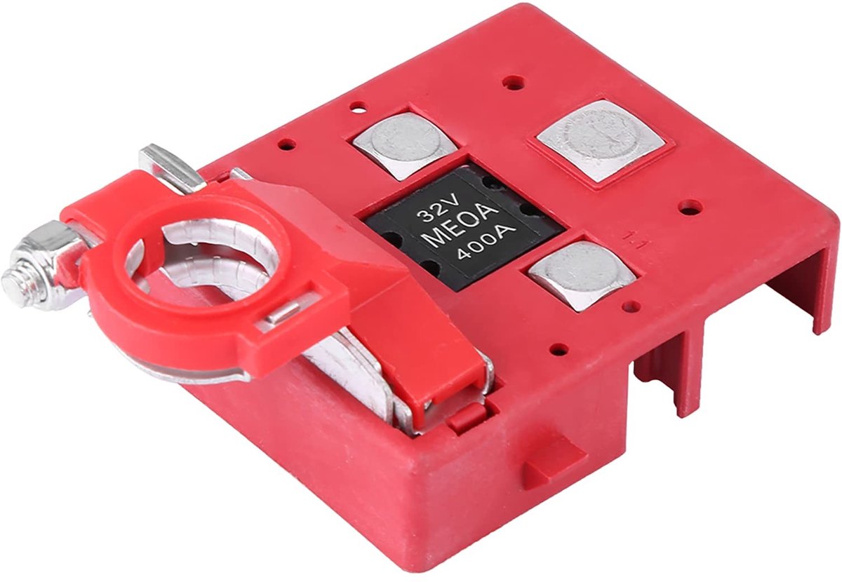 aladdien - Accuklemmen - Beveiligde Batterij Verdelerklemmen - Snelspanner - 32 V 400 A - Veiligheid en Stroomverdeling - Geschikt voor Auto en Cara..