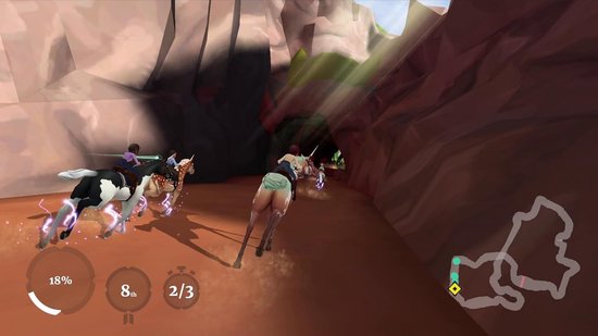 Racespel Eenhoorn - Magische races - Snelste ruiter worden - Ontgrendel 50 eenhoorns - PS4 spel - Niet gespecificeerd van Merkloos — afbeelding 4
