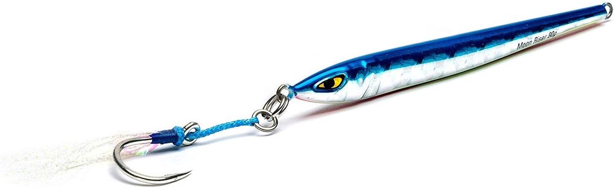 Jig Kunstaas - Zinkend Lokaas - Diep Water Vissen - Gestroomlijnd Profiel - 90 gram - Rood Chroom