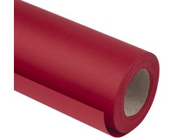 Store_9 - Kraft-papierrol - Inpakken - Zwaar en duurzaam - Rood - Knutselen - Perfect voor decoratie - 44,5 cm x 10 m