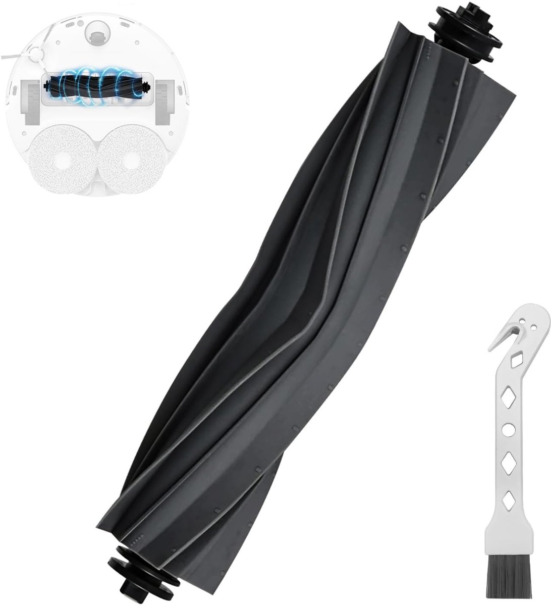 Store_9 - Roller Borstel Vervanging - Robotstofzuiger Accessoires - Eenvoudig te installeren - Geschikt voor Dreame Bot - Universeel gebruik - 19,5...