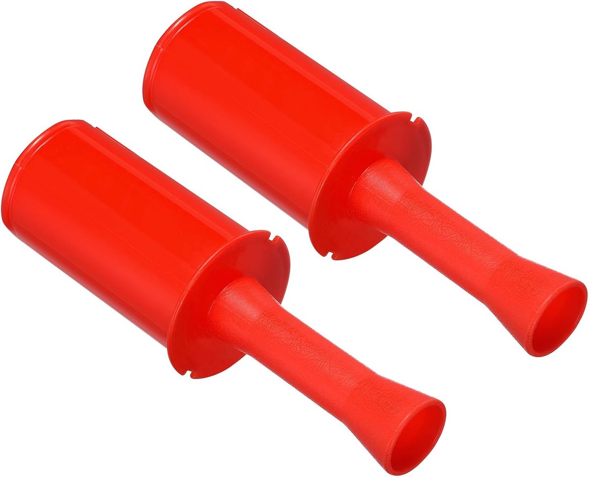 10 Inch Shrink Film - 2 Pack Stretch Film Dispenser - Hand Dispenser voor Verhuizen en Meubelpakketten - Rood
