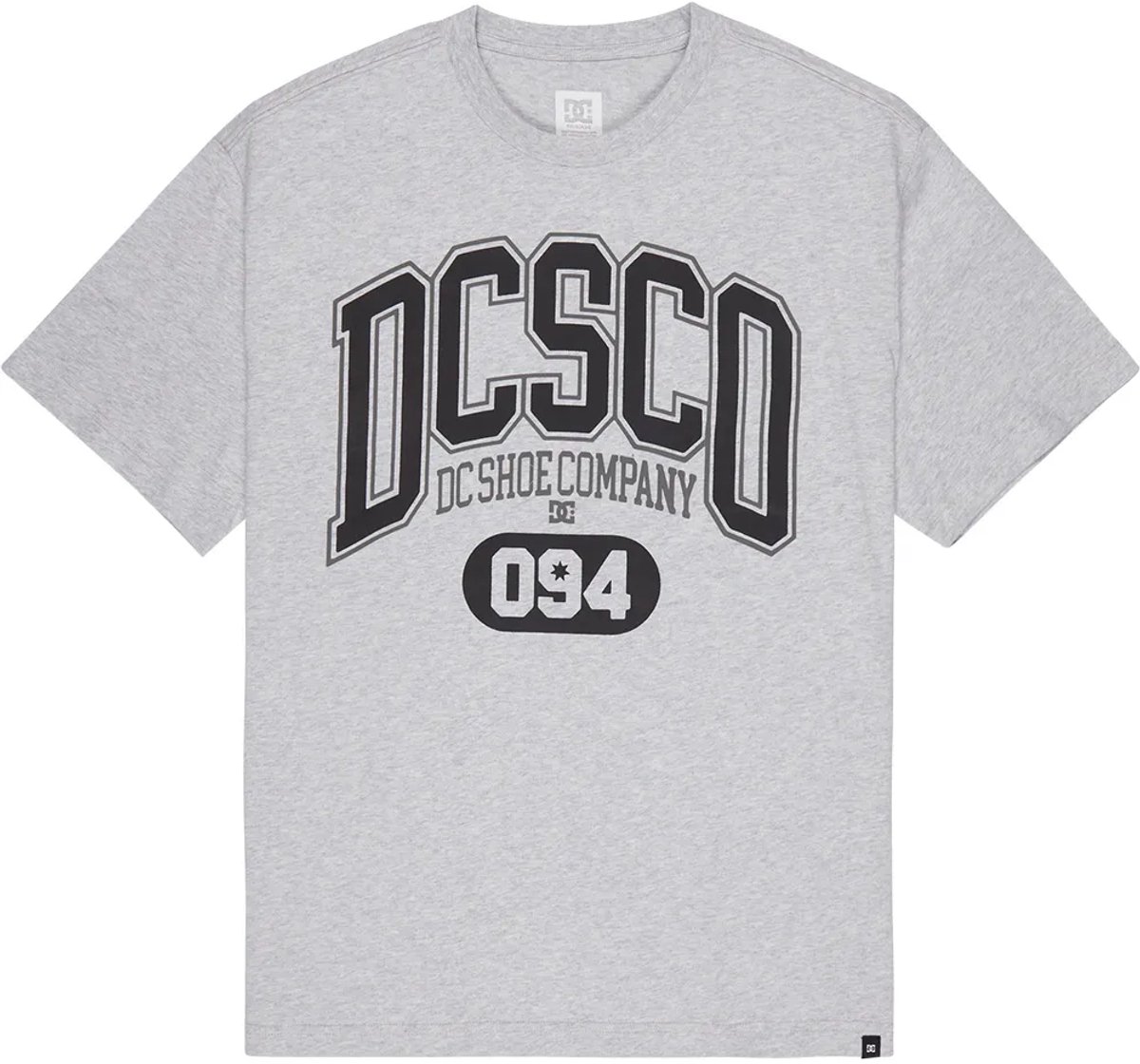 Dc Shoes Elective T-shirt Met Korte Mouwen S Man Grijs