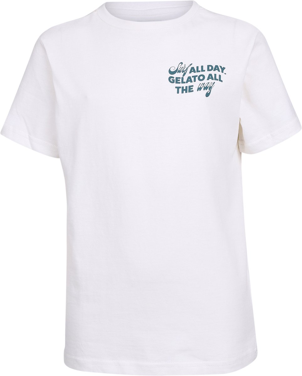 Brunotti Mennoly T-Shirt Snow Jongens 100% Katoen 176 Wit