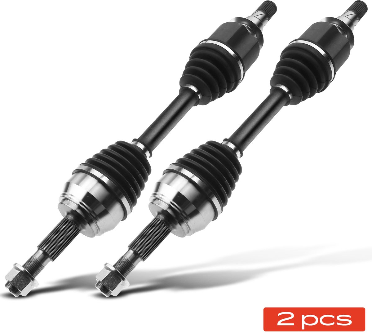 Frankberg 2x Aandrijfas Vooras voor Nissan