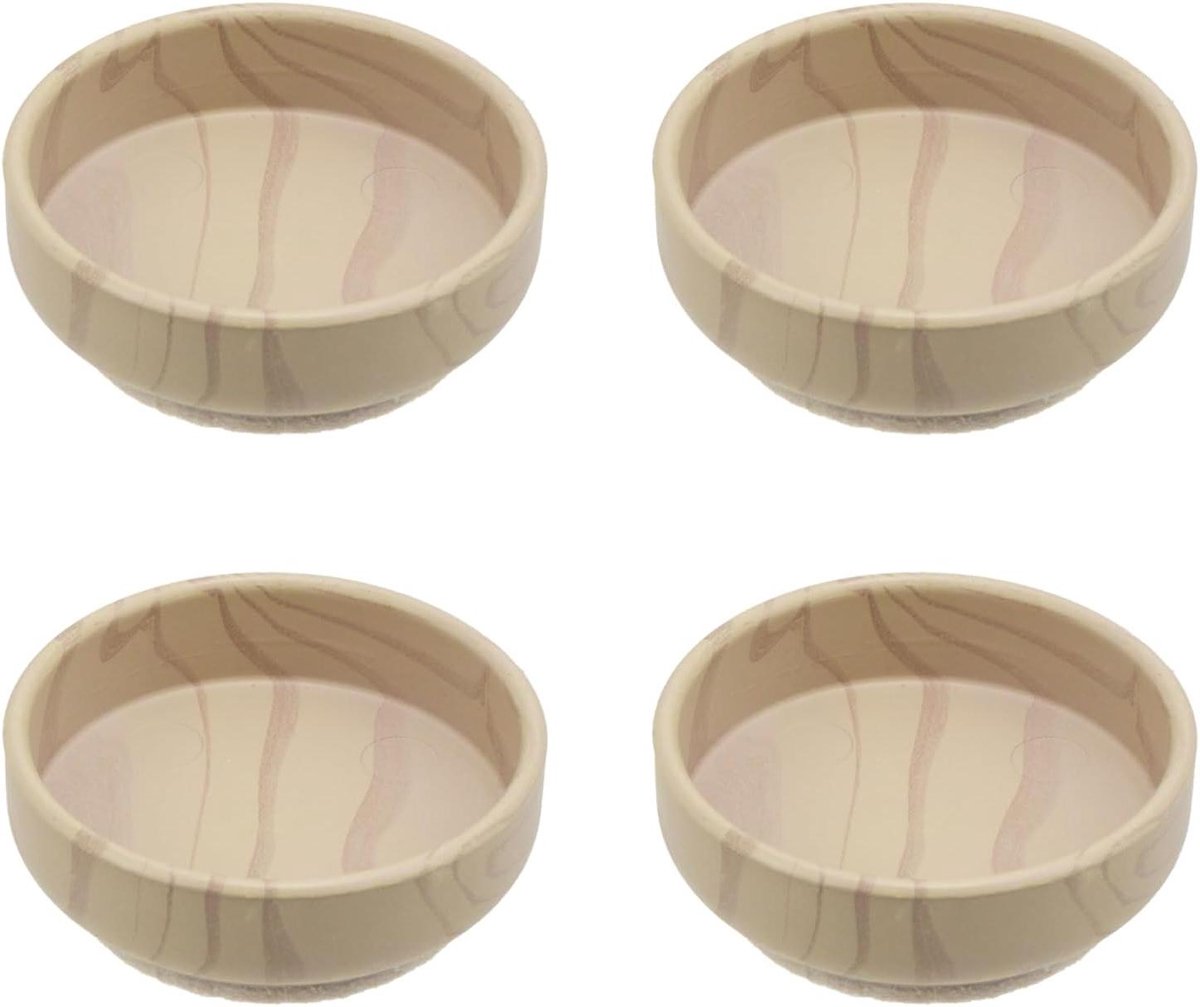 Meubel Caster Cups - Bank stoppers vloerbeschermers - Meubels beschermen vloeren - Antislip kunststof ontwerp - 60 mm diameter