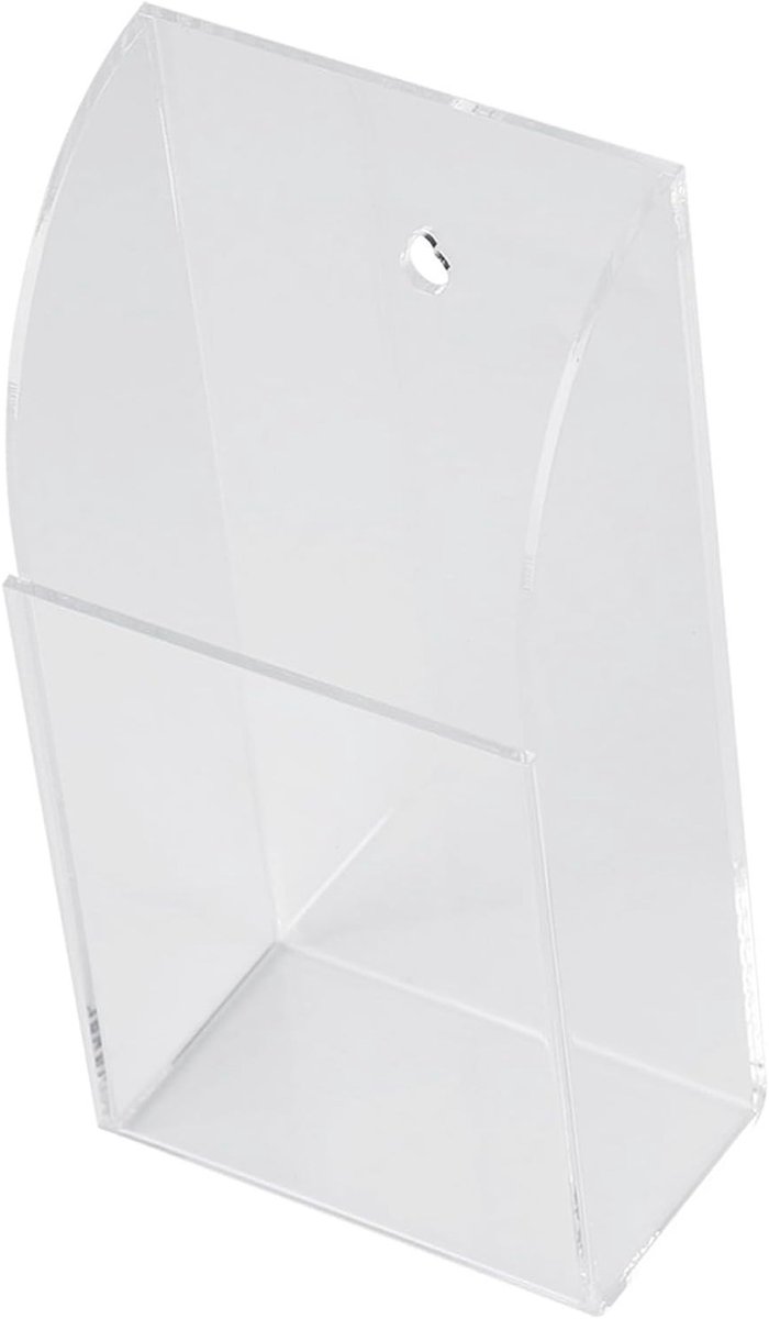 Transparante Houder voor Afstandsbediening - Acryl Opbergdoos voor Airconditioning en TV - Muurbevestiging en Organisatie van Afstandsbedieningen