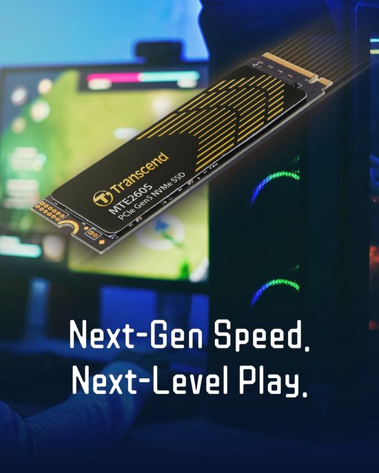 Interne SSD - NVMe SSD M.2 SSD - Snelle Dataoverdracht - PCIe Gen5 x4 Interface - 2TB - Zwart van Merkloos — afbeelding 5