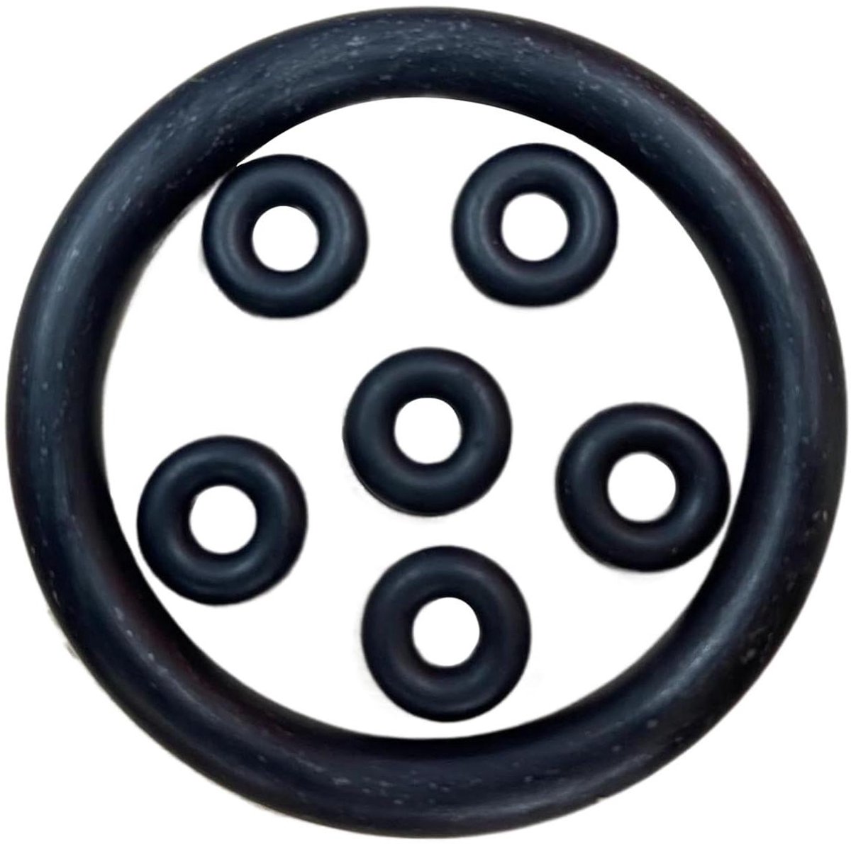 Nitrile Rubber O-Ring - NBR Afdichtring - Lekkages Voorkomen - Hoge Temperatuurbestendig - 64mm x 56mm x 4mm - Zwart