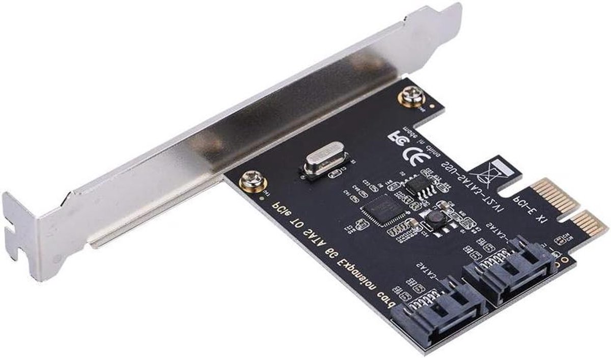 SATA 3.0 Controllerkaart - PCIe naar SATA Uitbreiding - Opslag Uitbreiden - 2 Poorten 6GB/s