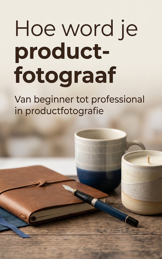 Hoe word je product-fotograaf - cover